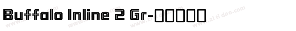 Buffalo Inline 2 Gr字体转换